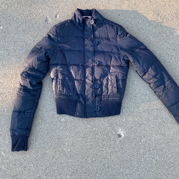 dear cropped puffer jacket - Picture 3 of 10